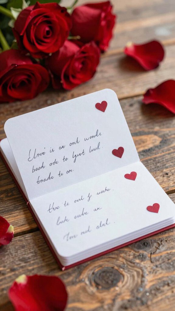 hand made love coupon book