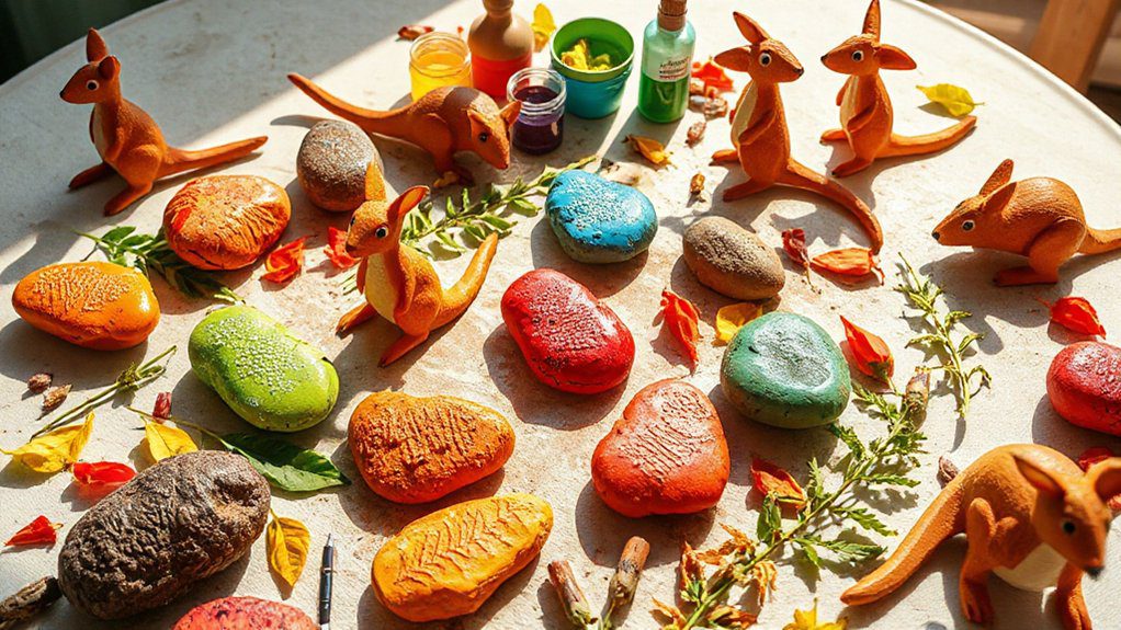 kangaroo themed art projects for kids