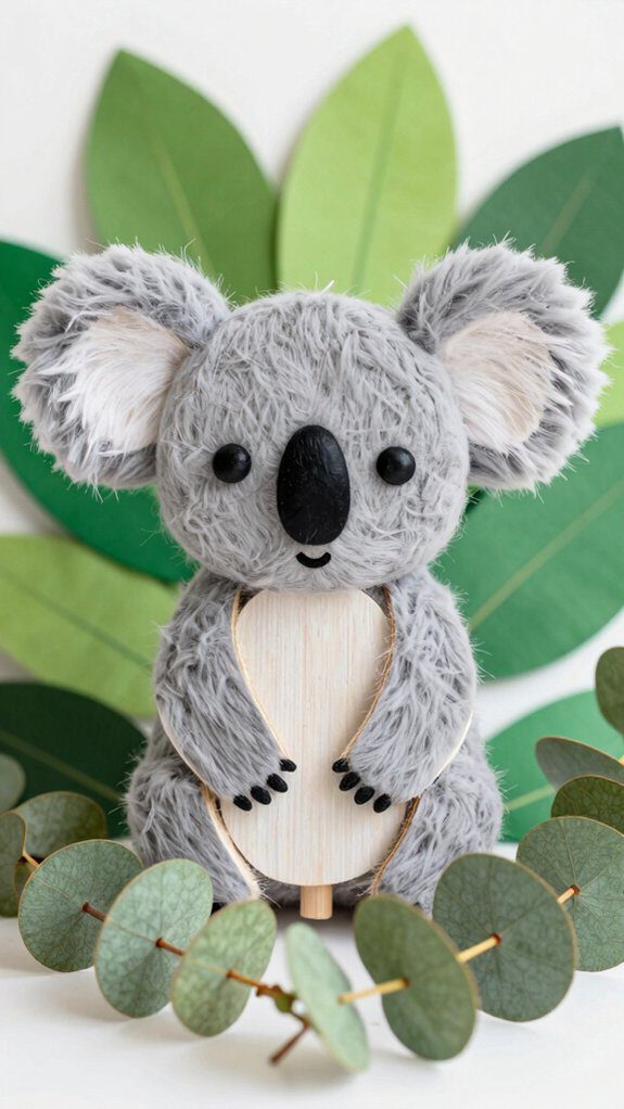 17 Koala Craft Ideas for Kids That Are Cute and Easy 10 koala craft with collaboration