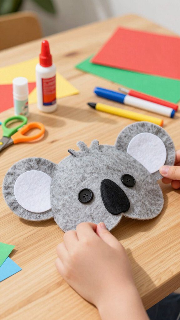 17 Koala Craft Ideas for Kids That Are Cute and Easy 7 koala mask craft activity