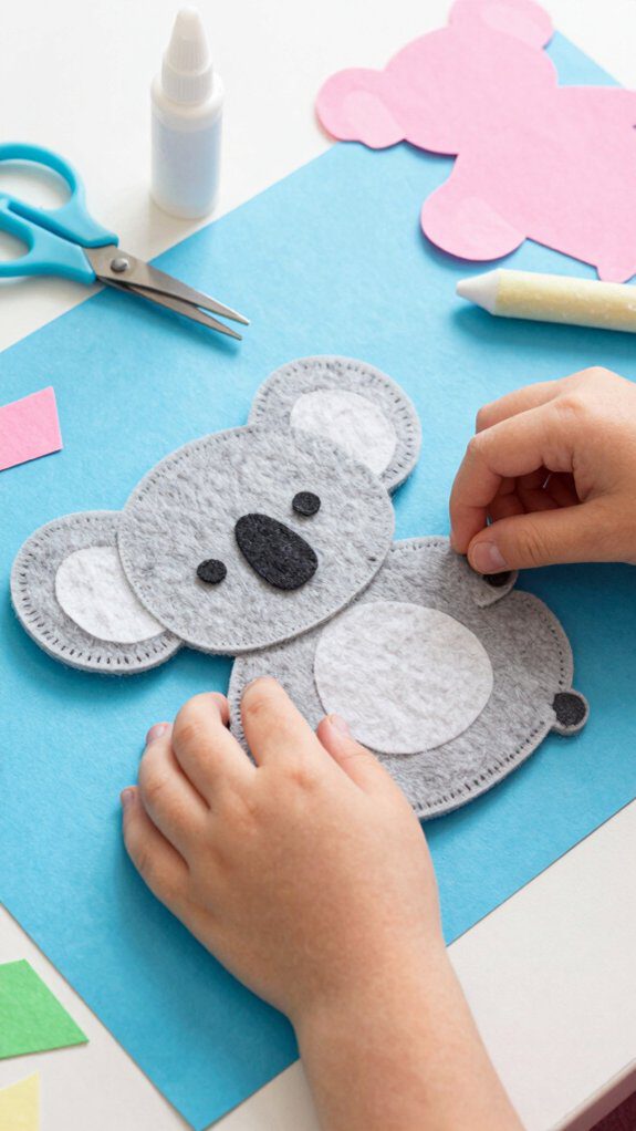 17 Koala Craft Ideas for Kids That Are Cute and Easy 15 koala shape matching craft