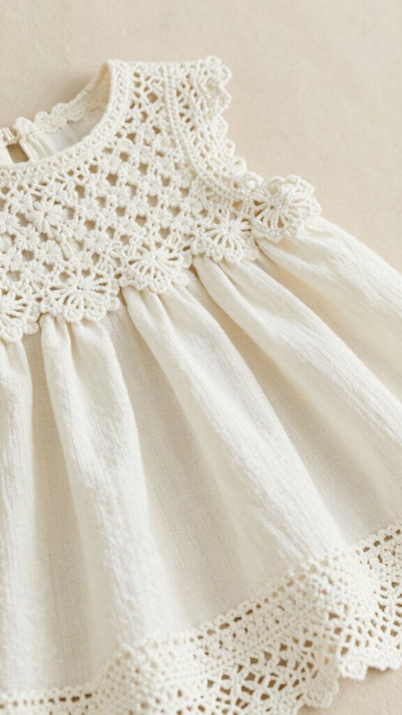 lacy baby dress pattern