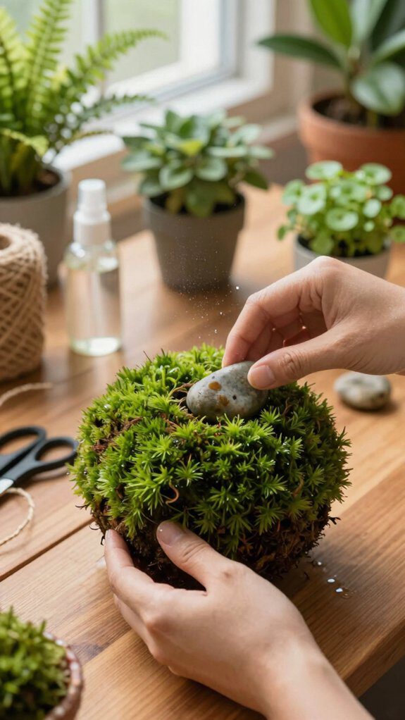 low maintenance compact moss friendly plants