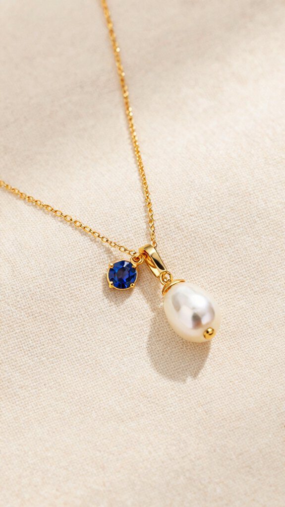 mismatched earrings as necklaces