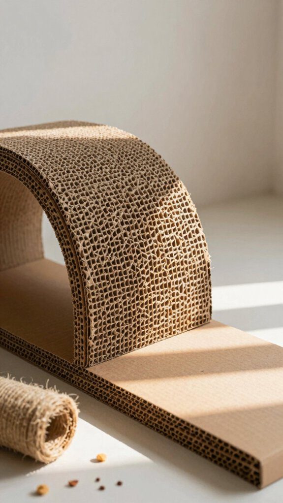 modular cardboard cat lounge