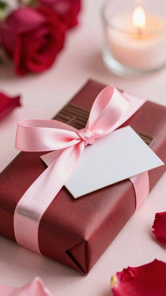 personalized chocolate gift wrap