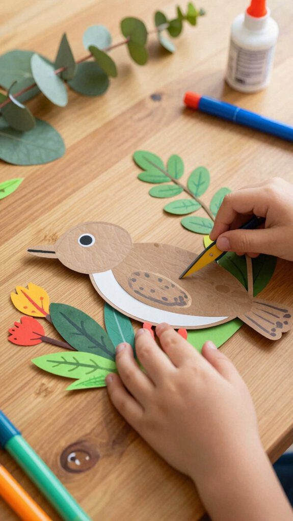 platypus paper bag craft