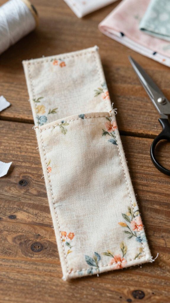 14 Fabric Bookmark DIY Free Pattern Ideas for Easy Sewing Projects 12 pocket bookmark with notes