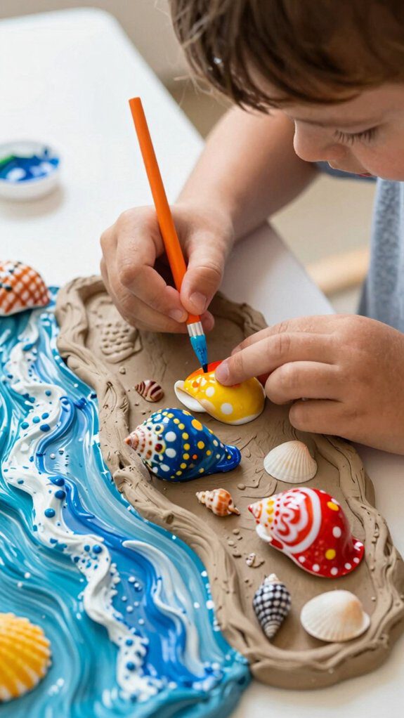 seashell sculpture project ideas