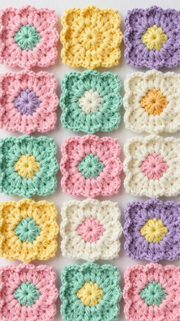 spring flower crochet projects