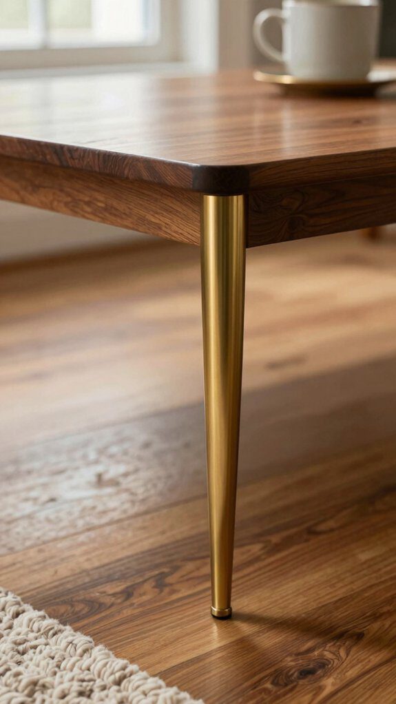 swap thrifted table legs