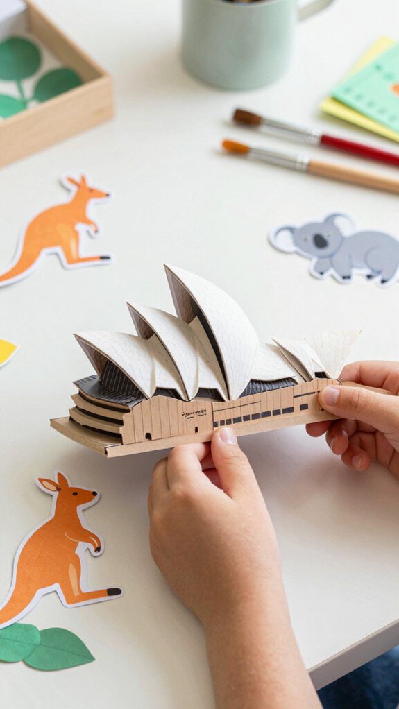 sydney opera house model