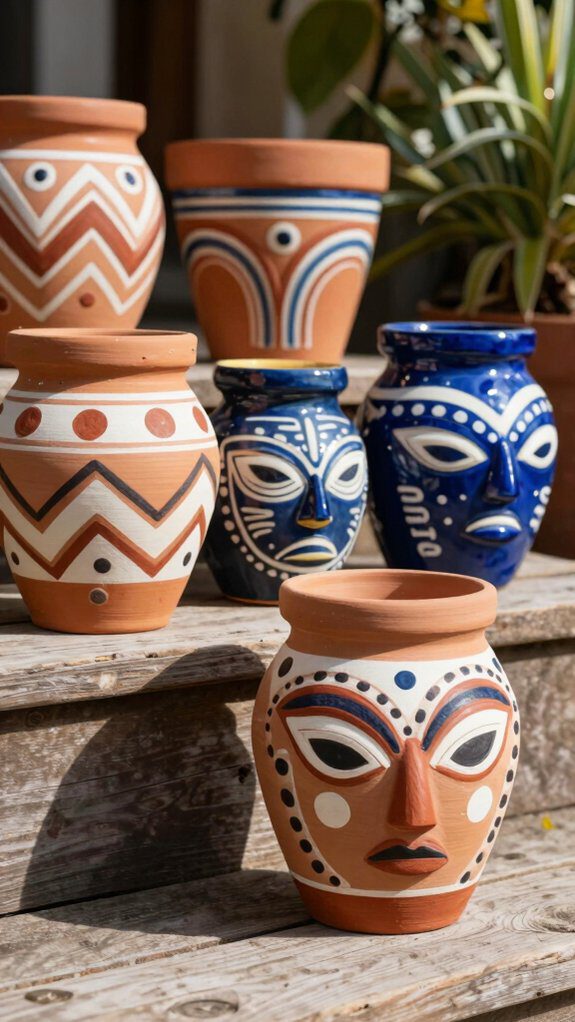 symmetrical repeated tribal patterning