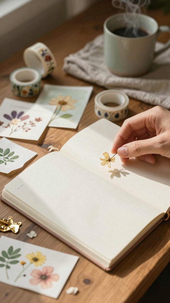 textured patterned dated gratitude ritual