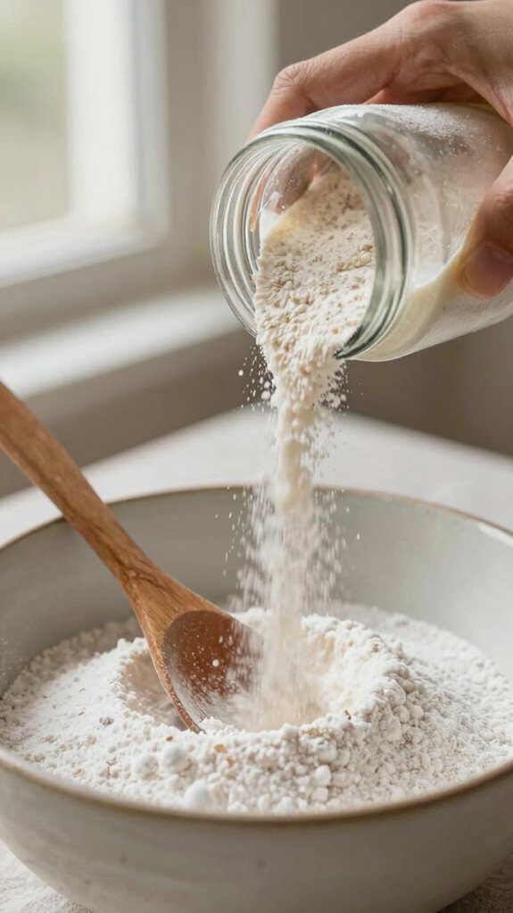 thoroughly combine ingredients for homogeneity