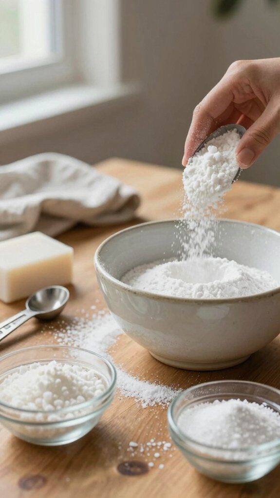 three cups each precisely