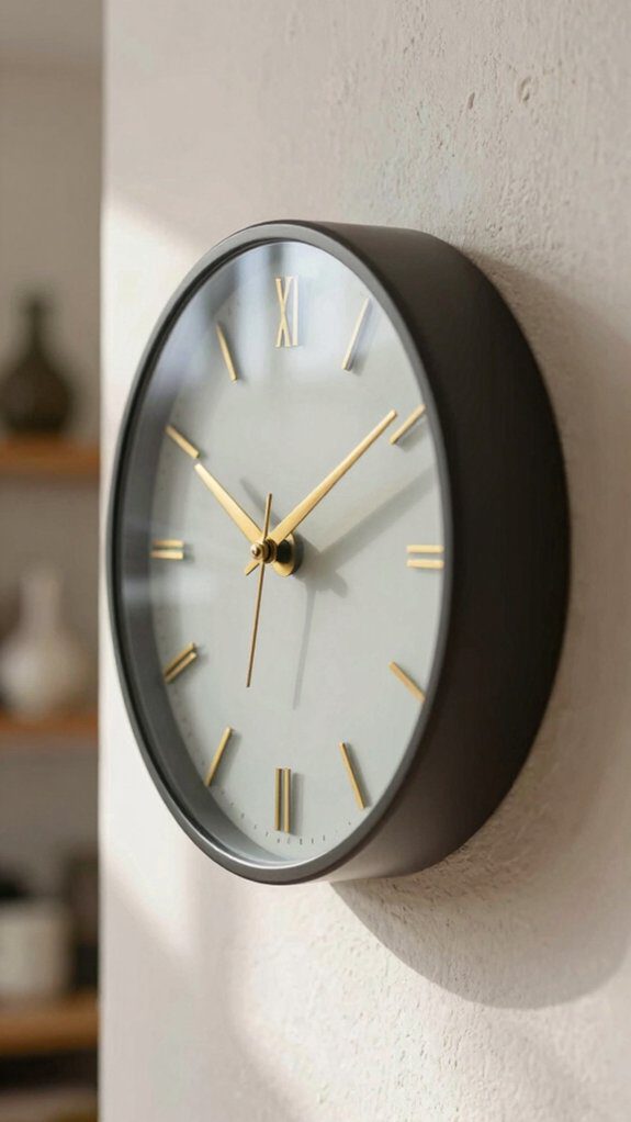 thrifted clocks modern makeover