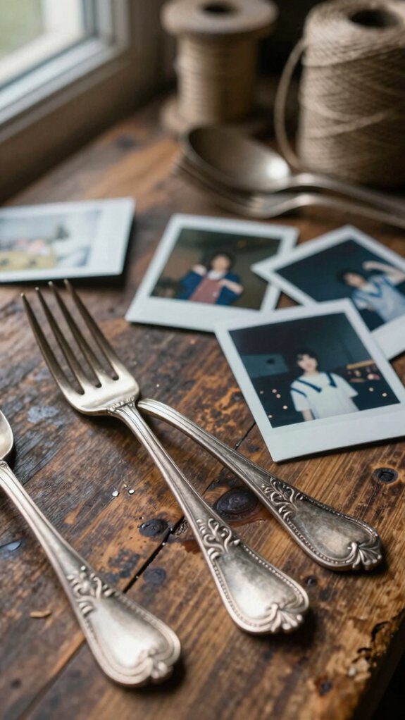 twisted fork handle wire holders