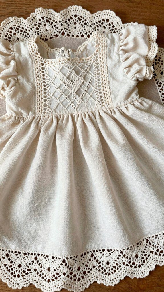 vintage baby dress pattern