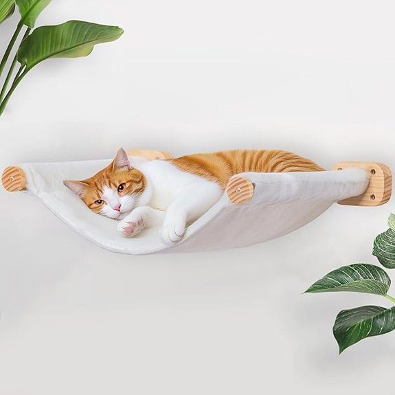wall mounted cat hammock bed