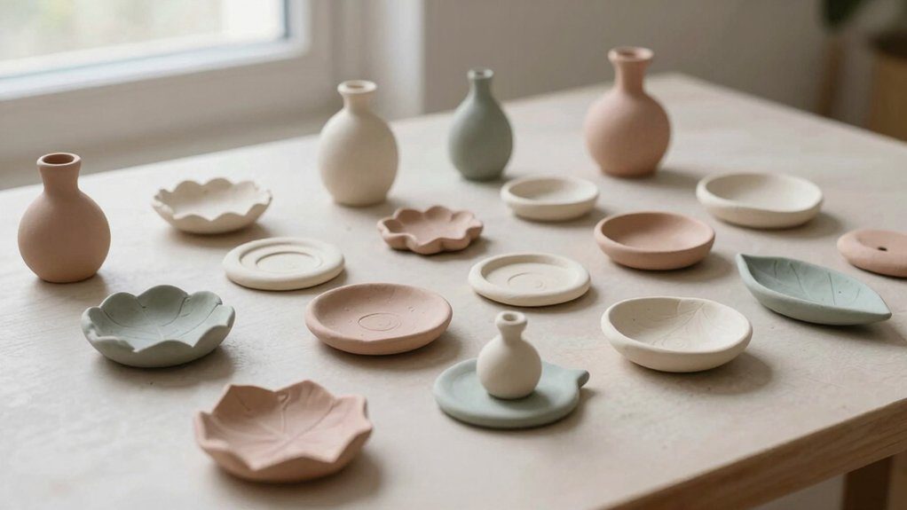 aesthetic easy air dry clay