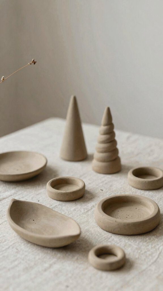 air dry clay incense holder