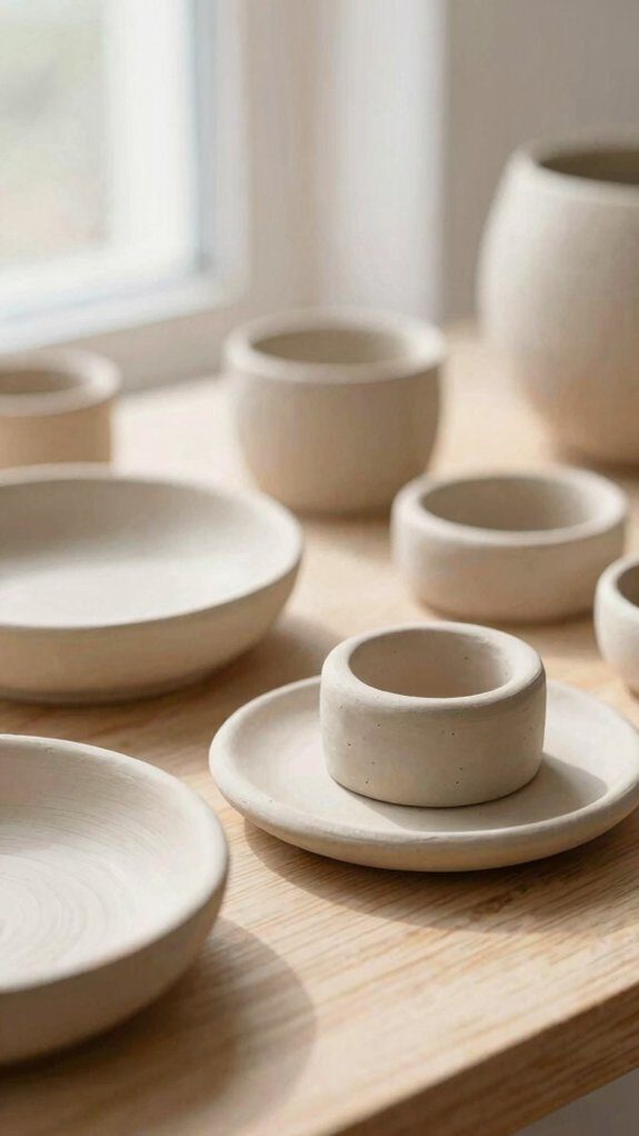 air dry clay ring stand