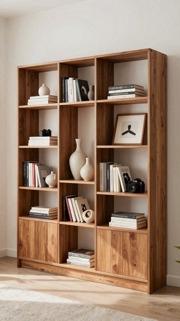 13 DIY Bookshelf Ideas for Living Rooms That Are Stylish and Functional 11 bookshelf with secret storage