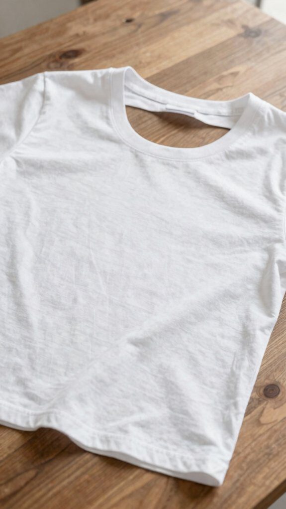 centered v choker cutout