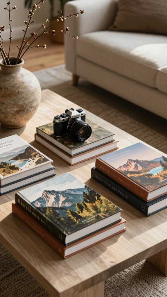 coffee table nature bookscape