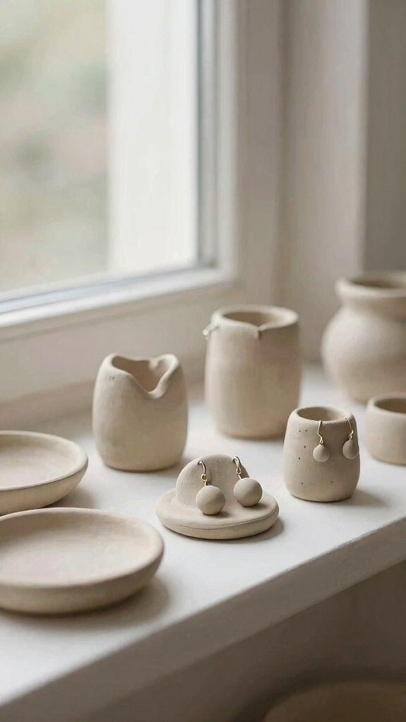 compact air dry clay organizers