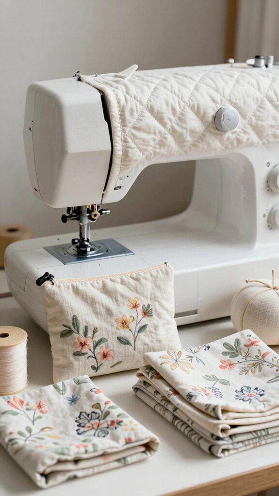 coordinated matching sewing accessories