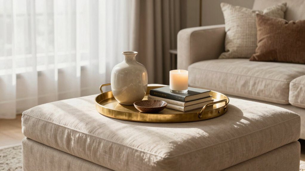 cozy stylish ottoman tray d cor