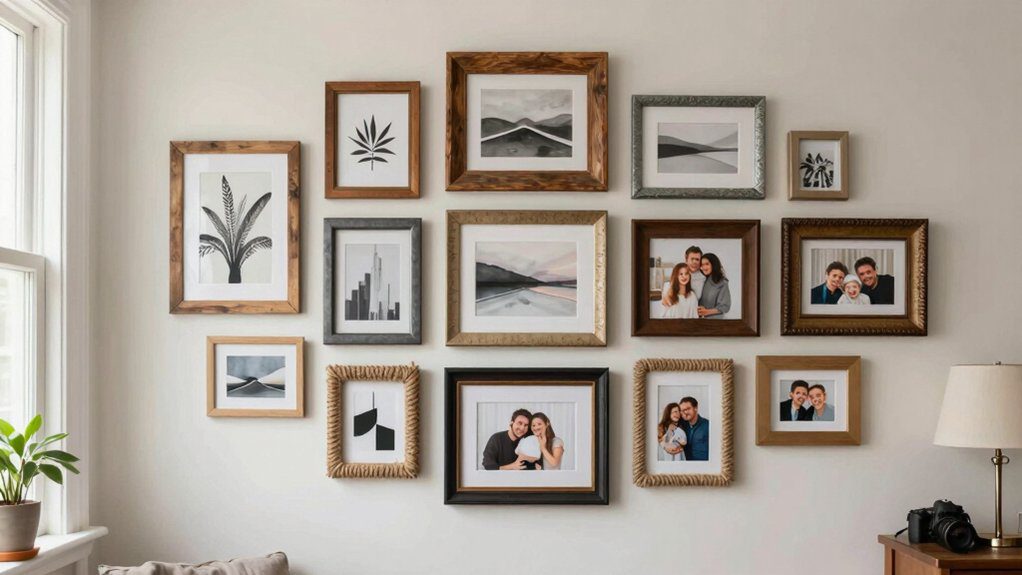 14 DIY Picture Frame Ideas for Creative Wall Art and Home Decor 2 creative diy picture frame ideas
