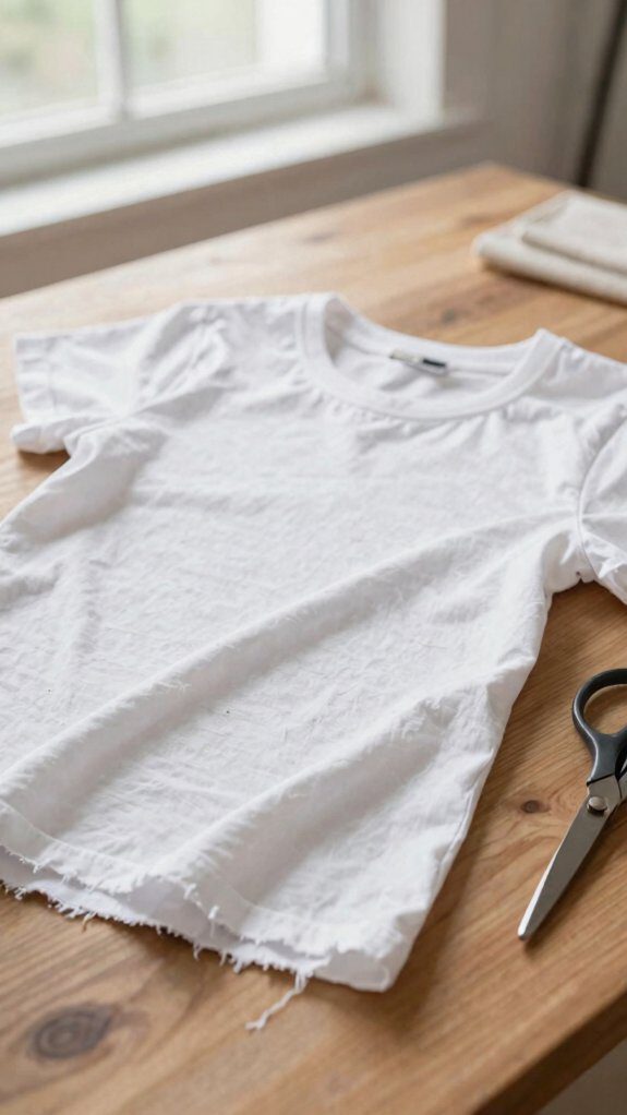 cut sleeves widen armholes stretch