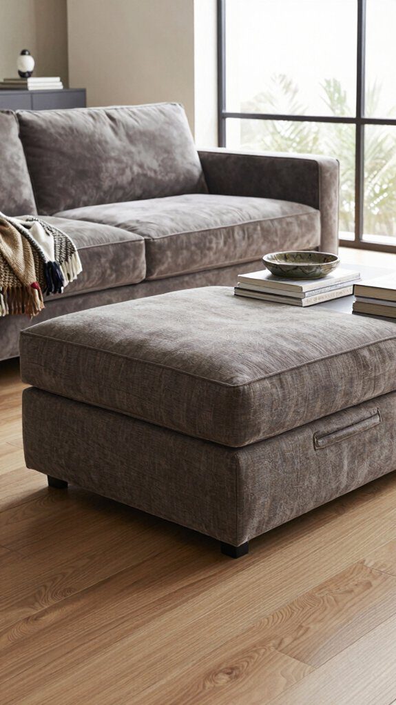 12 Ottoman Coffee Table Ideas That Are Stylish and Functional 6 diy storage ottoman hack