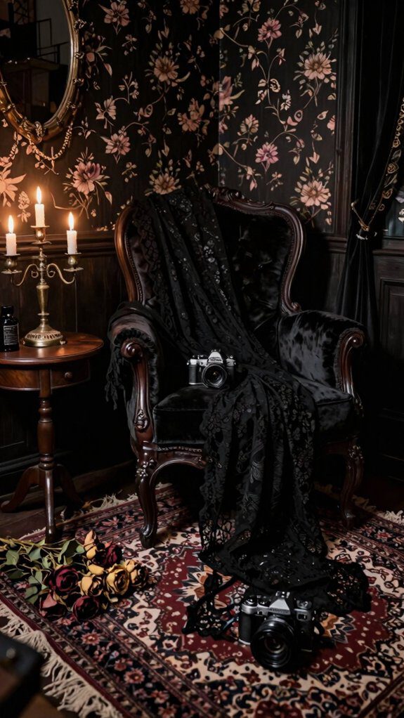 diy victorian lace accents