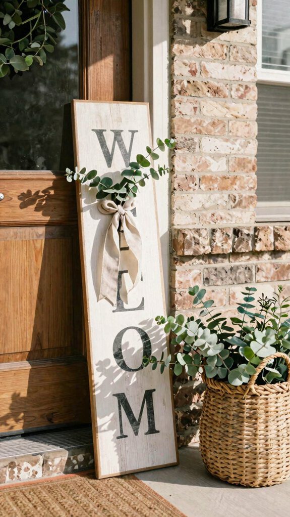 door specific welcome sign choices