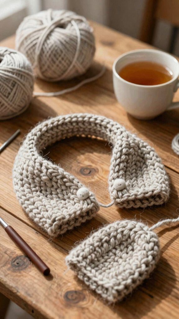 eco cozy crochet earwarmer