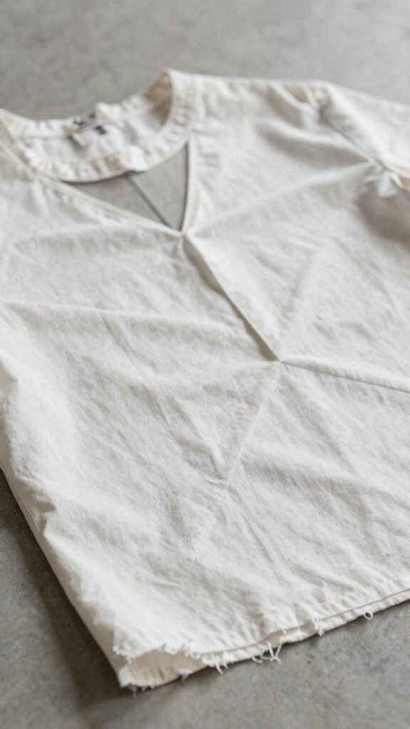 geometric centered diamond backcutout