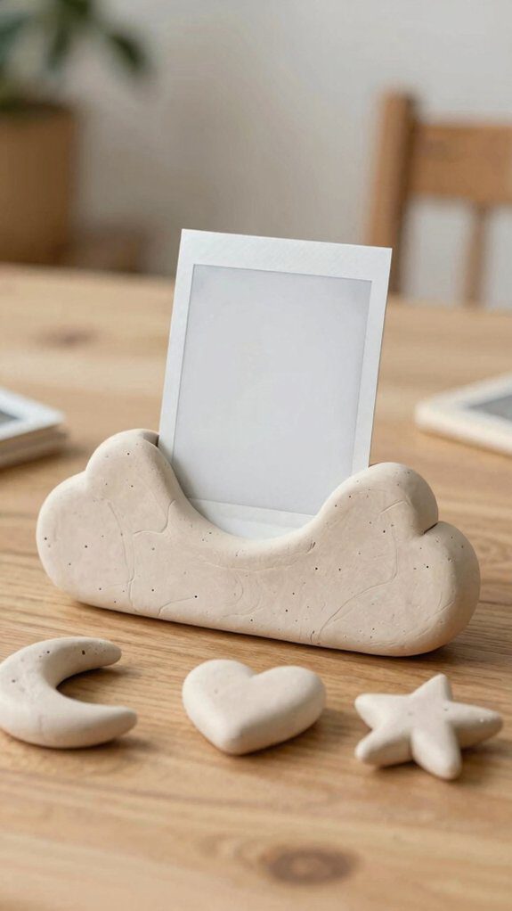 handmade air dry clay holders