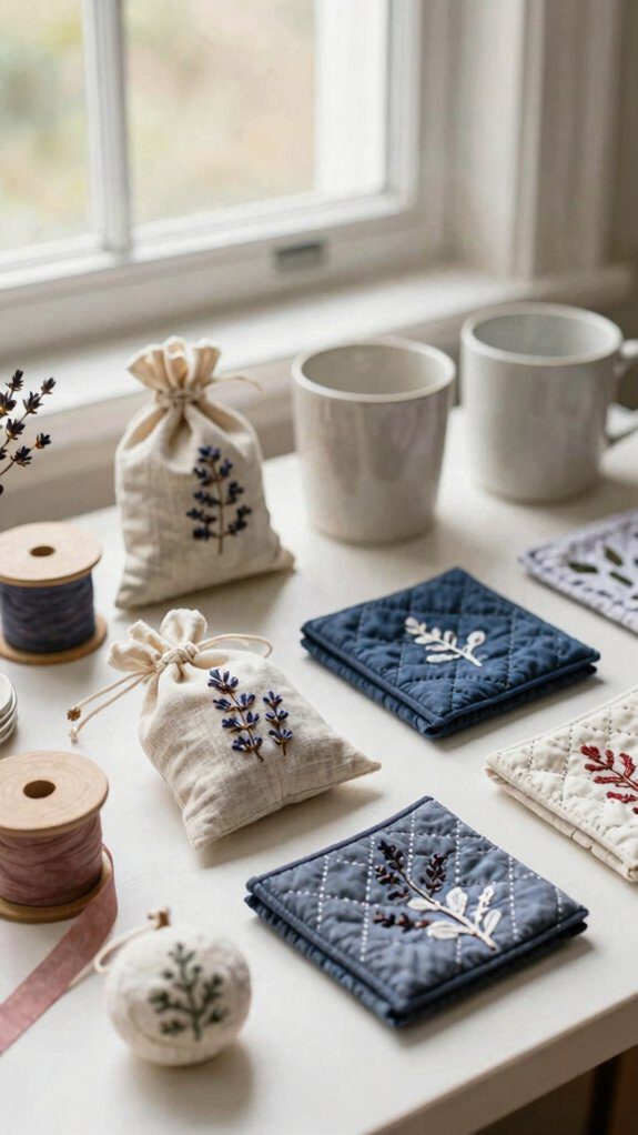 handmade holiday fabric giftables