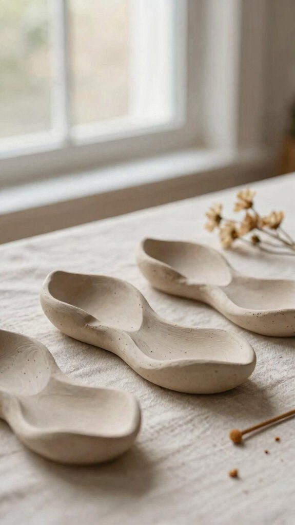 handmade minimalist air dry incense