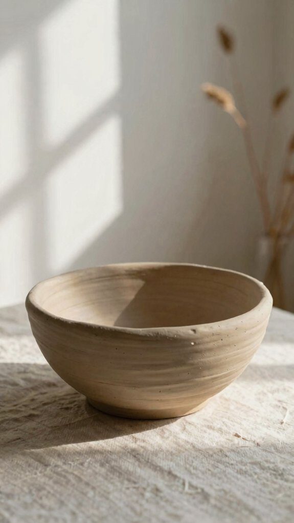 jute wrapped air dry bowl