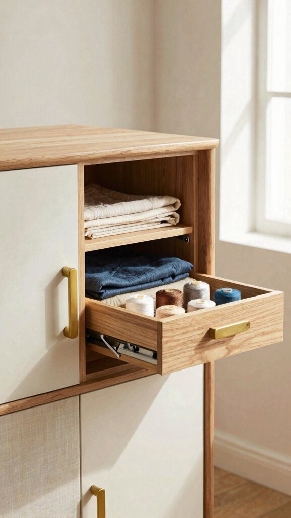 match cabinet to room vibe