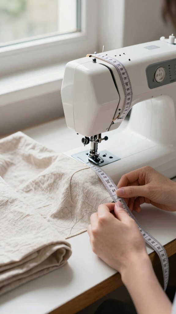 measure add clearance seam