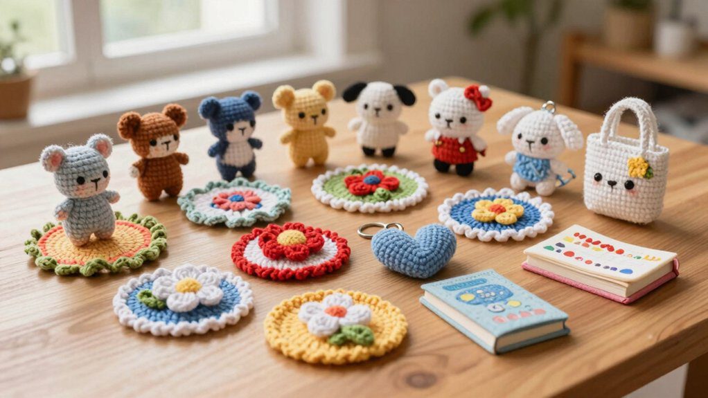 quick small crochet boredom projects