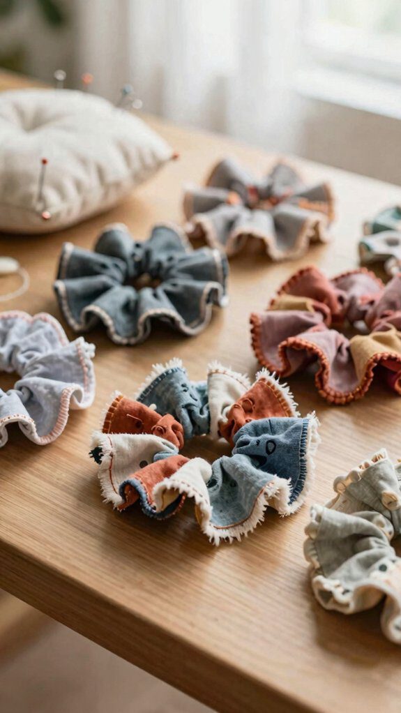 scrunchie from 4x18 scrap