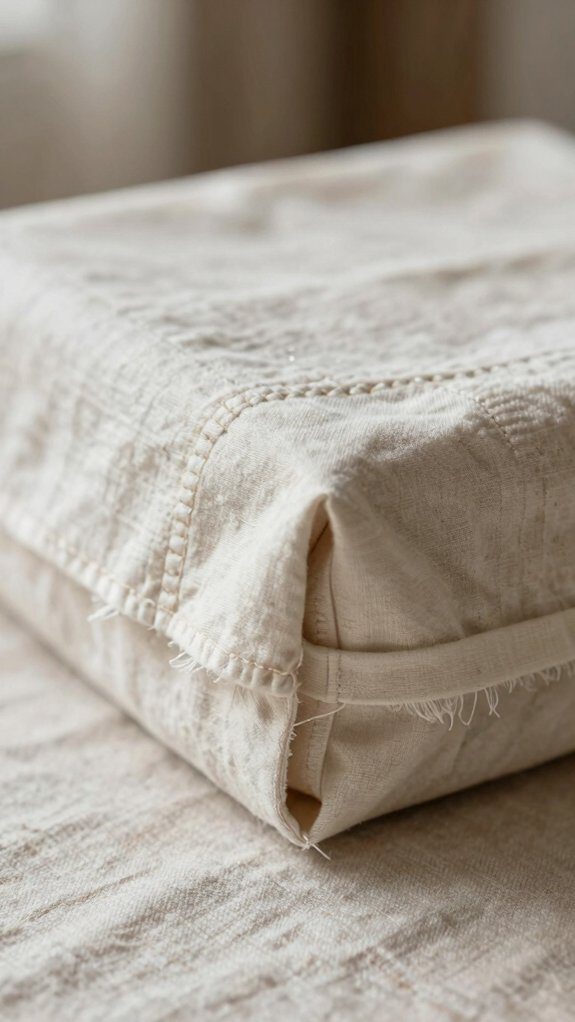 serge fold press topstitch