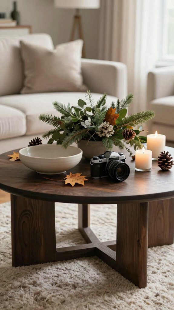 simple interchangeable seasonal centerpiece